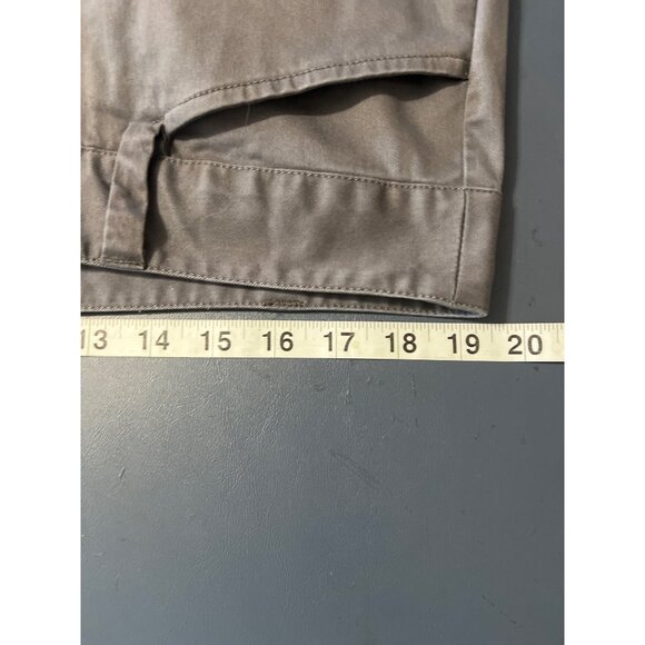 Lands End Womens Mid Rise Straight Leg Pants Gray Size 18 - Picture 3 of 11